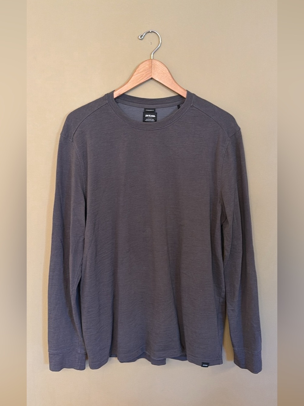 Prana Men’s Ronnie Crew ll Long Sleeve Shirt